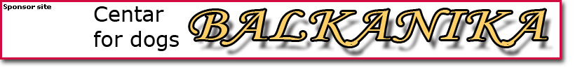 Sponsor site all4dog.com :: Centar for dogs Balkanika